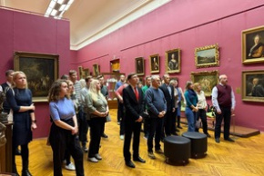 Посещение Национального художественного музея Республики Беларусь коллективом ГУ «БелИСА»