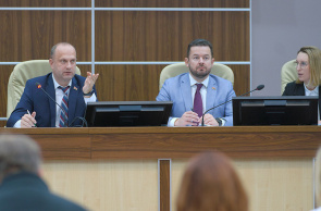 Состоялось очередное совместное заседание членов коллегий Государственного комитета по науке и технологиям и Министерства экономики