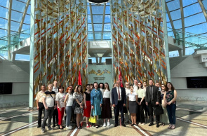 Коллектив ГУ «БелИСА» посетил Белорусский государственный Музей истории Великой Отечественной войны