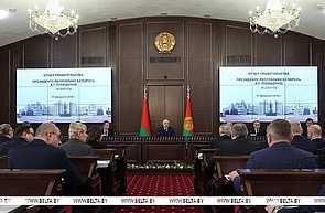 Президент Беларуси Александр Лукашенко принял отчет Правительства за 2025 год