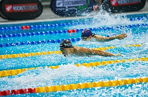 Сотрудник ГУ «БелИСА» вошел в тройку победителей на соревнованиях по плаванию среди профсоюзного актива